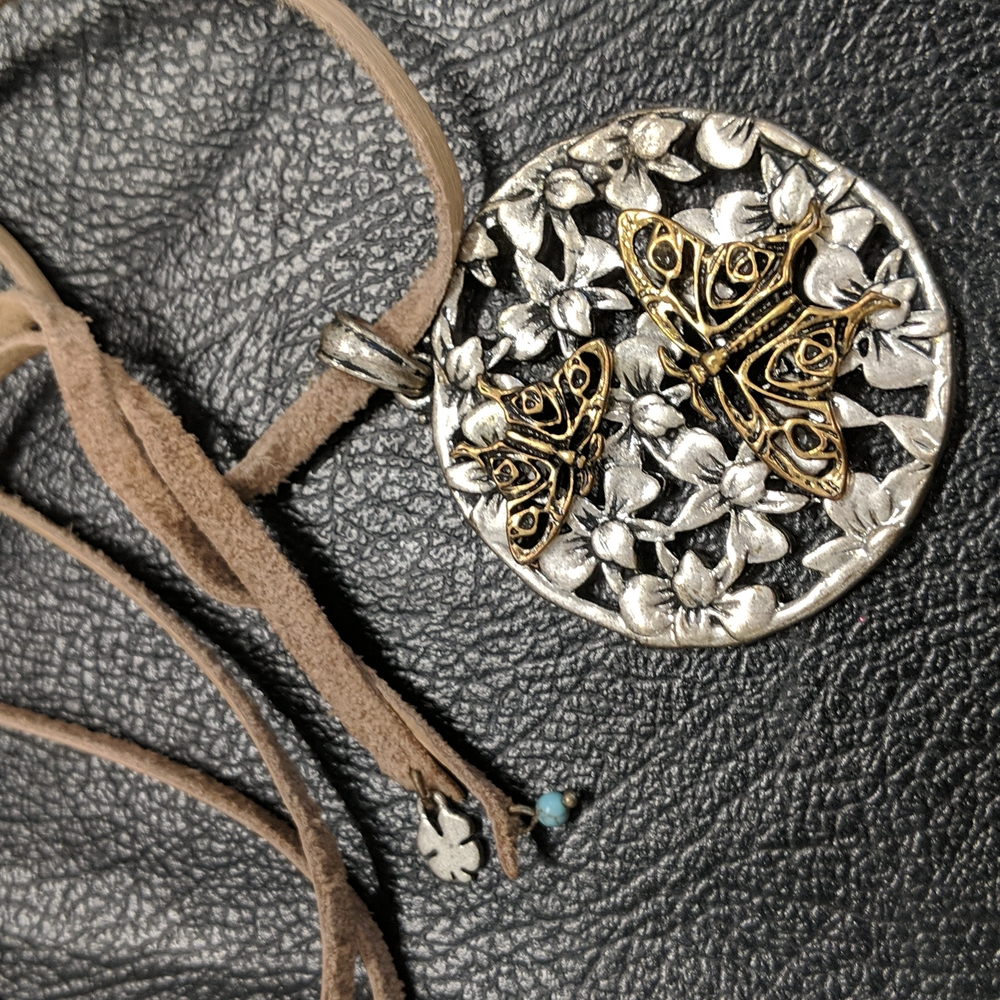 Lucky Brand Butterfly Pendant